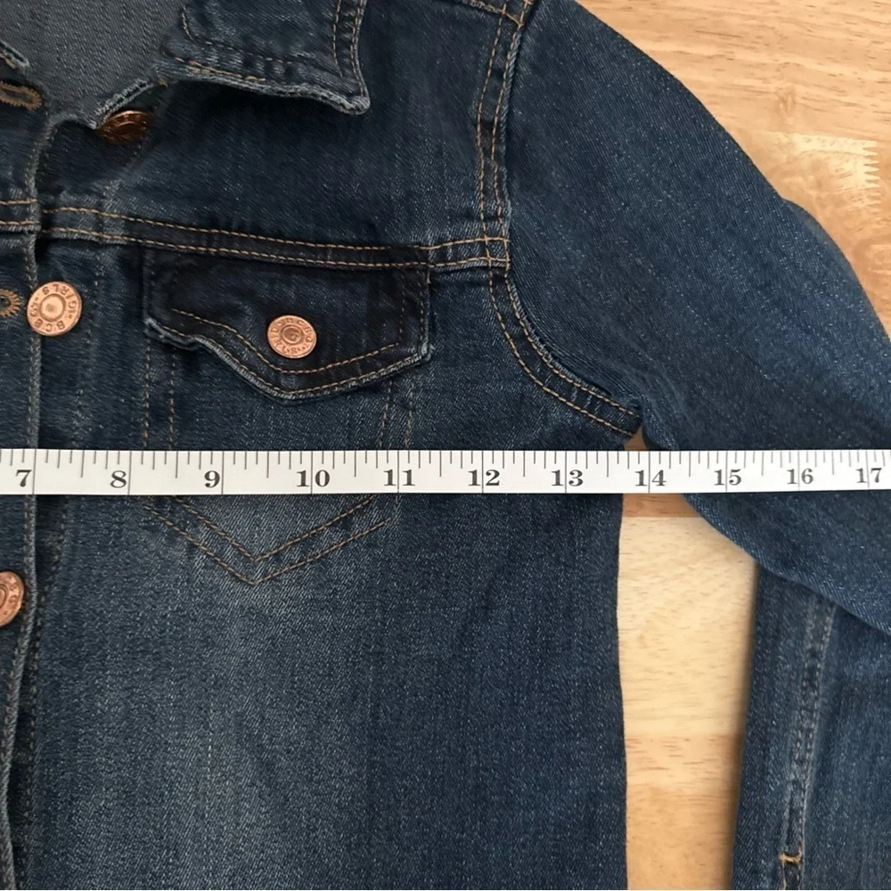 BCBG GIRLS BLUE DENIM JACKET SIZE 7